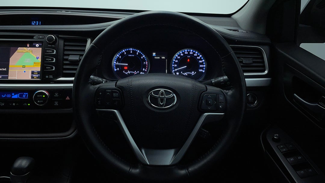 2017 Toyota Kluger Gxl (4x2), Automatic, 94659 km, Steering Wheel Close-up