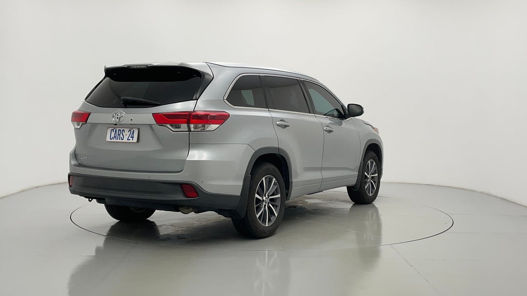 2017 Toyota Kluger Gxl (4x2), Automatic, 94659 km, Right Back Diagonal (45- Degree) View