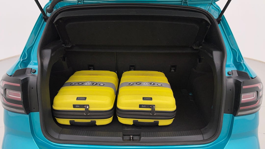 Boot Inside View with Luggage