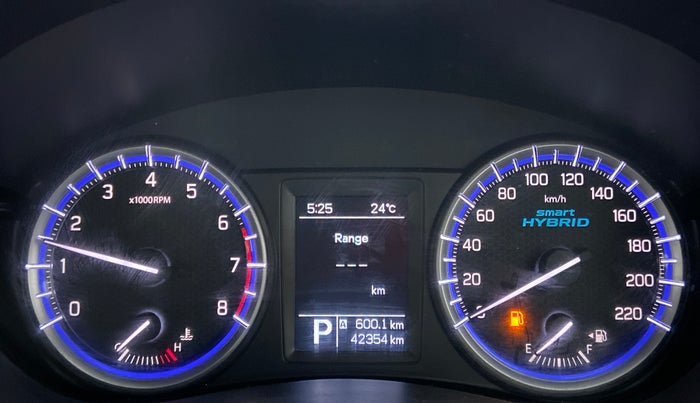 2020 Maruti S Cross ALPHA AT SMART HYBRID, Petrol, Automatic, 42,632 km, Odometer Image