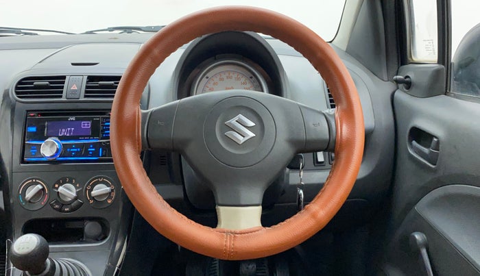 2013 Maruti Ritz LXI, Petrol, Manual, 75,005 km, Steering Wheel Close Up
