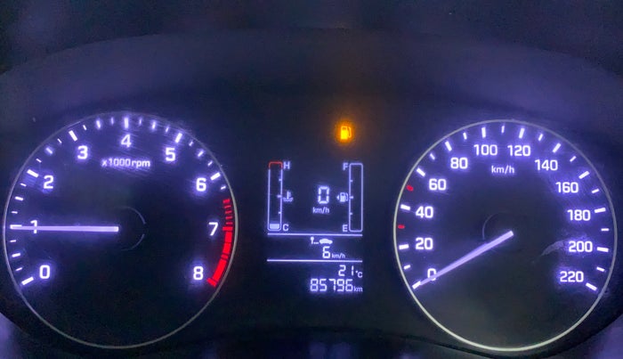 2014 Hyundai Elite i20 Sportz(O) 1.2 VTVT MT, Petrol, Manual, 85,876 km, Odometer Image
