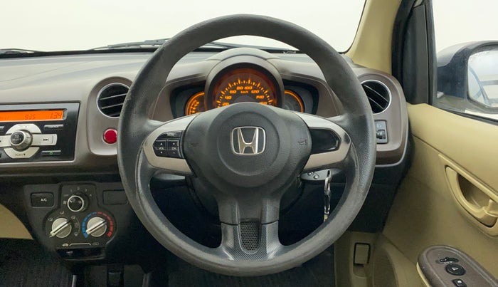 2013 Honda Amaze 1.2L I-VTEC S, Petrol, Manual, 1,00,167 km, Steering Wheel Close Up