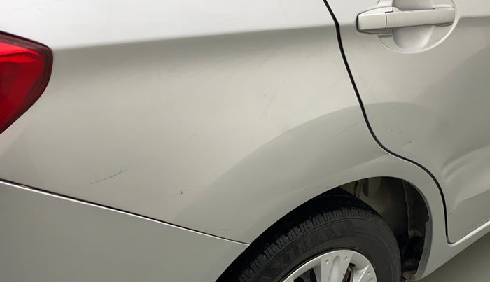 2013 Honda Amaze 1.2L I-VTEC S, Petrol, Manual, 1,00,167 km, Right quarter panel - Minor scratches