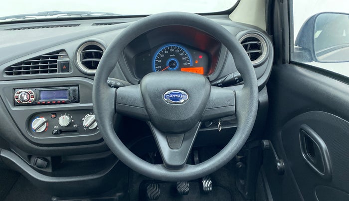 2018 Datsun Redi Go A, Petrol, Manual, 7,432 km, Steering Wheel Close Up