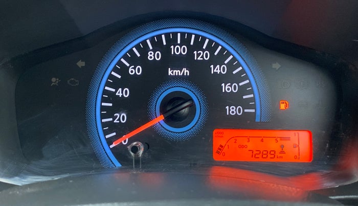 2018 Datsun Redi Go A, Petrol, Manual, 7,432 km, Odometer Image