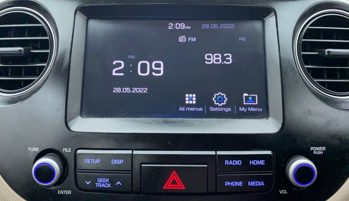 2018 Hyundai Xcent SX 1.2 CRDI OPT, Diesel, Manual, 55,797 km, Infotainment System