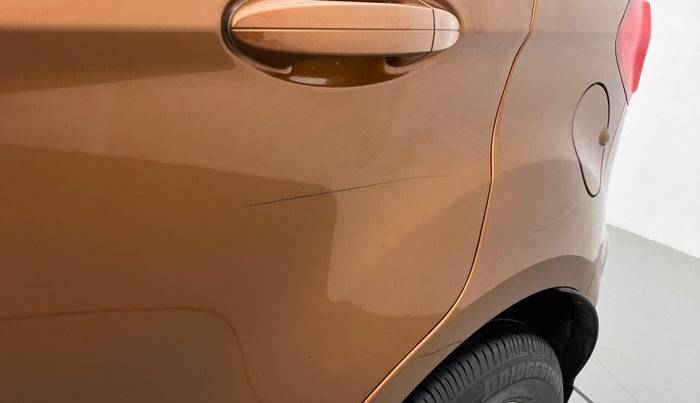 2018 Ford Ecosport 1.5TITANIUM TDCI, Diesel, Manual, 43,456 km, Rear left door - Minor scratches