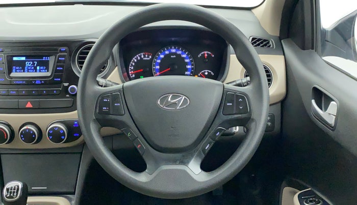 2017 Hyundai Xcent S 1.2, Petrol, Manual, 61,118 km, Steering Wheel Close Up
