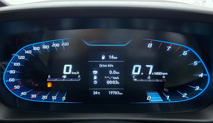 2022 Hyundai NEW I20 ASTA (O) 1.2 MT, Petrol, Manual, 19,783 km, Odometer Image