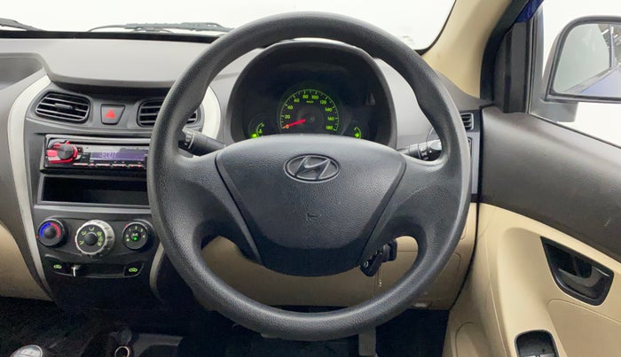 2013 Hyundai Eon ERA +, Petrol, Manual, 60,310 km, Steering Wheel Close Up