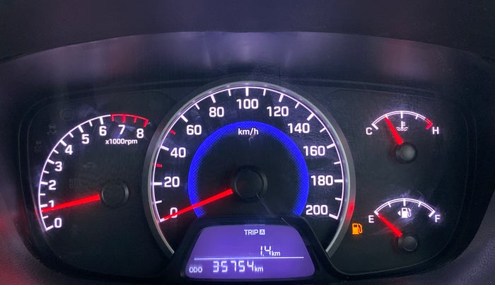 2017 Hyundai Grand i10 SPORTZ 1.2 KAPPA VTVT, Petrol, Manual, 36,038 km, Odometer Image