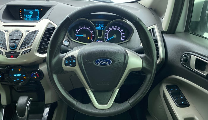 2016 Ford Ecosport 1.5 TITANIUM TI VCT AT, Petrol, Automatic, 39,311 km, Steering Wheel Close Up