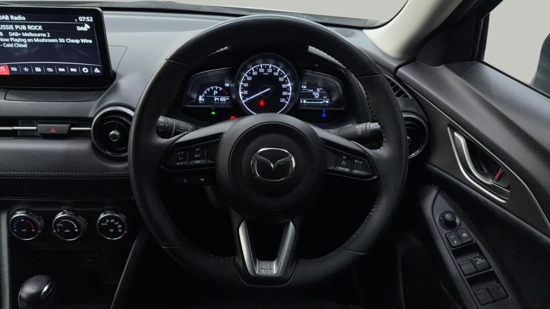 2023 Mazda CX-3 Maxx Sport (FWD), Automatic, 34105 km, Steering Wheel Close-up