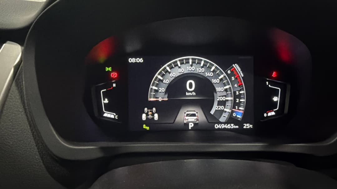 2022 Mitsubishi Pajero Sport Exceed (4WD) 7 Seat, Automatic, 49463 km, Odometer View
