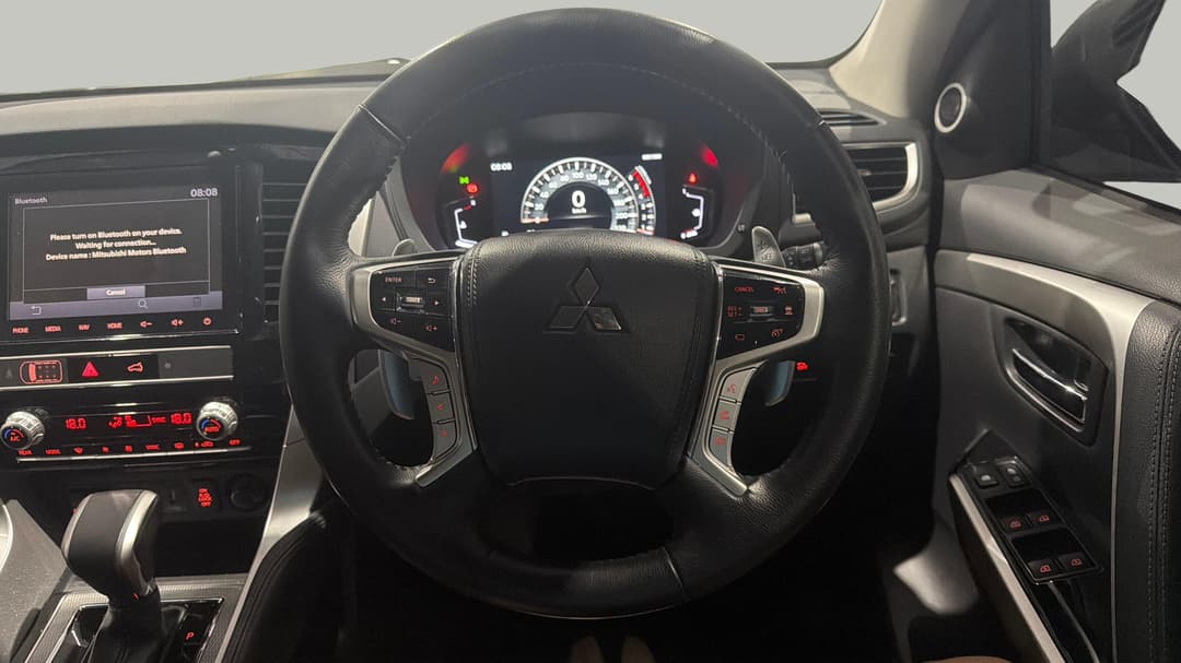 2022 Mitsubishi Pajero Sport Exceed (4WD) 7 Seat, Automatic, 49463 km, Steering Wheel Close-up