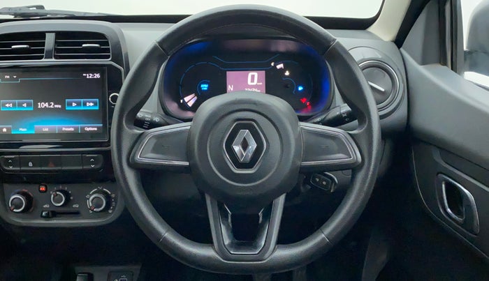 2019 Renault Kwid RXT 1.0 AMT (O), Petrol, Automatic, 32,432 km, Steering Wheel Close Up