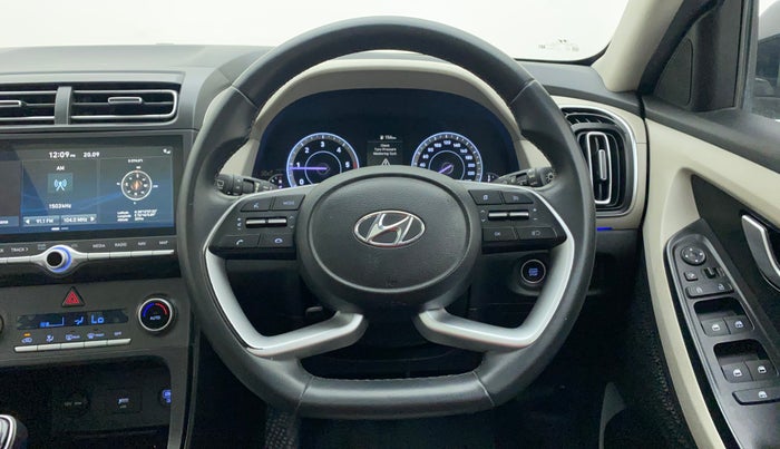 2020 Hyundai Creta SX 1.5 DIESEL, Diesel, Manual, 80,551 km, Steering Wheel Close Up