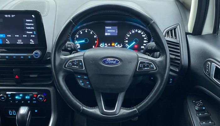 2018 Ford Ecosport 1.5 TITANIUM PLUS TI VCT AT, Petrol, Automatic, 38,232 km, Steering Wheel Close Up