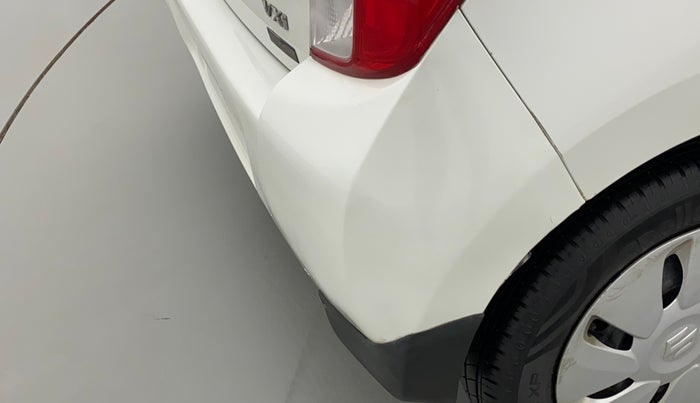 2014 Maruti Celerio VXI AMT, Petrol, Automatic, 36,540 km, Rear bumper - Paint is slightly damaged