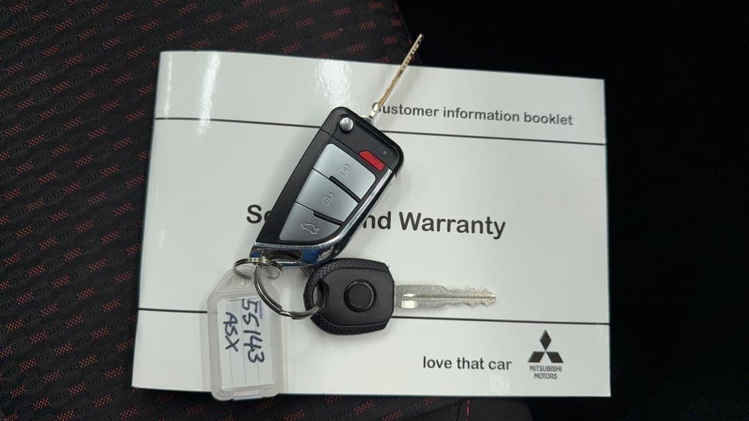 2018 Mitsubishi ASX Ls (2WD), Automatic, 126005 km, Key Close-up