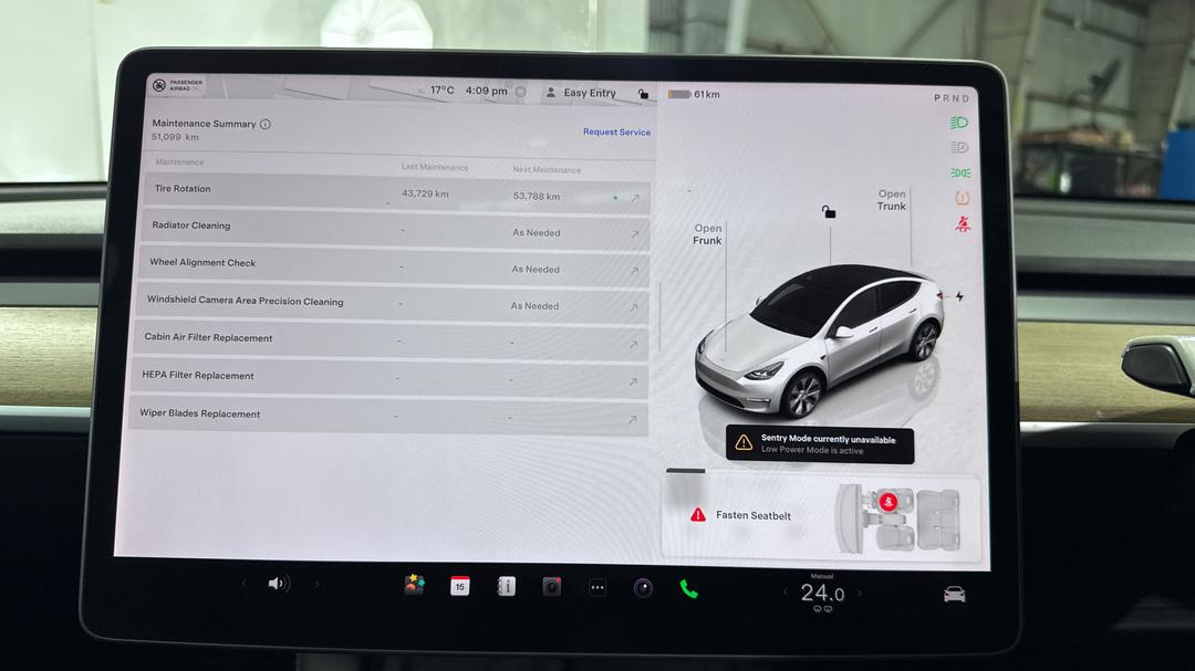 2022 Tesla Model Y Rear-wheel Drive, Automatic, 51099 km, Service History