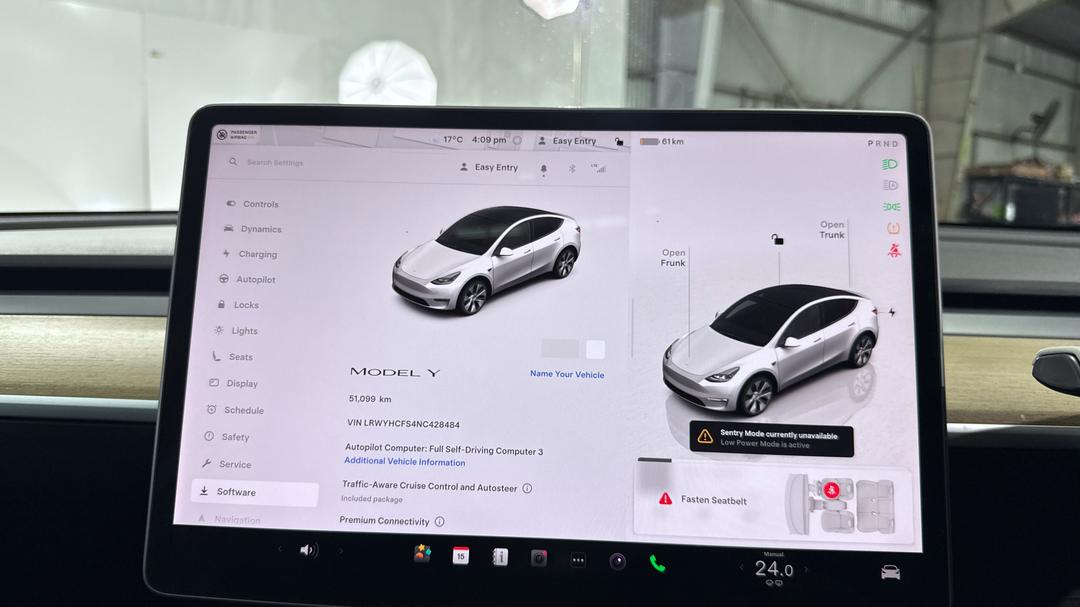 2022 Tesla Model Y Rear-wheel Drive, Automatic, 51099 km, Odometer View