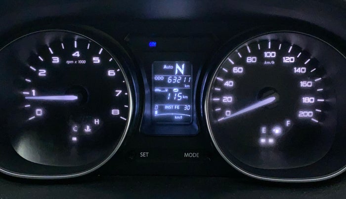 2018 Tata TIGOR XTA PETROL, Petrol, Automatic, 63,211 km, Odometer Image