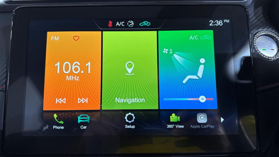 2022 MG Zst Vibe, Automatic, 59697 km, Infotainment System