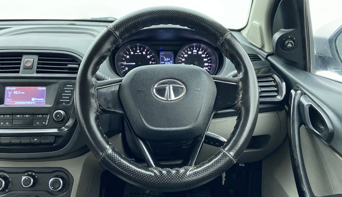 2017 Tata Tiago XT 1.2 REVOTRON, Petrol, Manual, 56,790 km, Steering Wheel Close Up