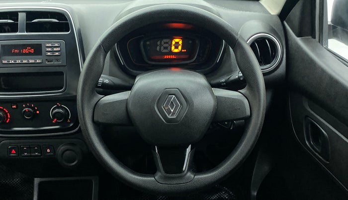 2018 Renault Kwid RXL, Petrol, Manual, 20,659 km, Steering Wheel Close Up