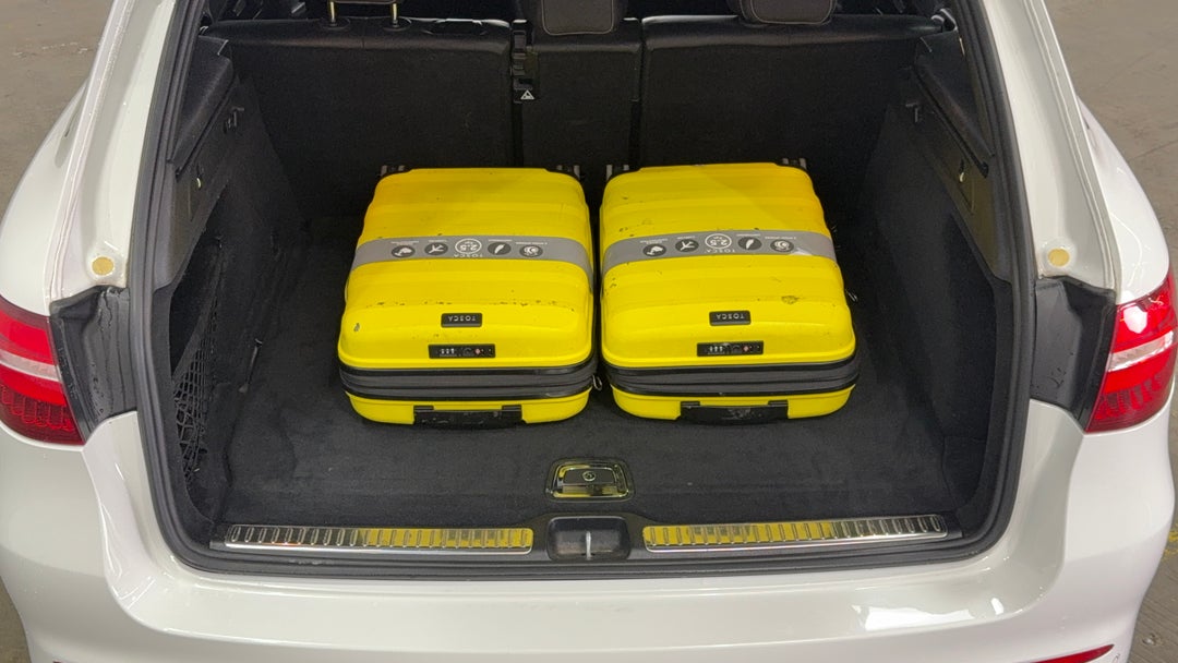 Boot Inside View with Luggage