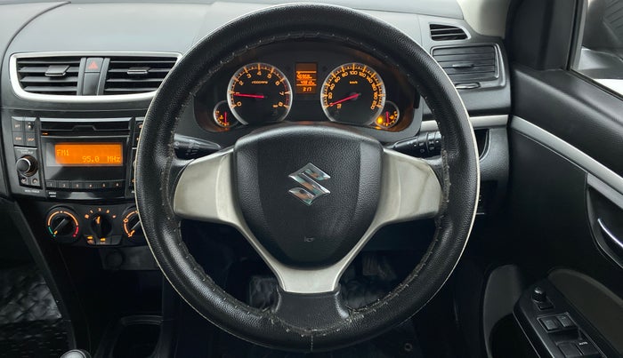 2016 Maruti Swift VXI D, Petrol, Manual, 49,838 km, Steering Wheel Close Up