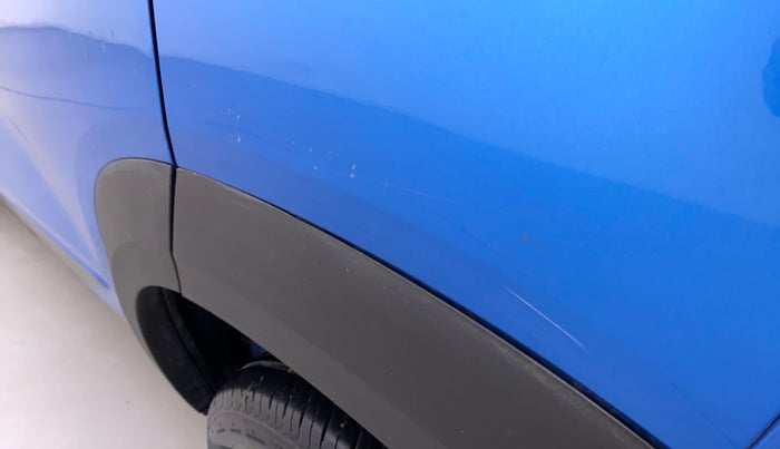2021 Renault Kiger RXZ 1.0 TURBO MT, Petrol, Manual, 18,531 km, Left quarter panel - Minor scratches