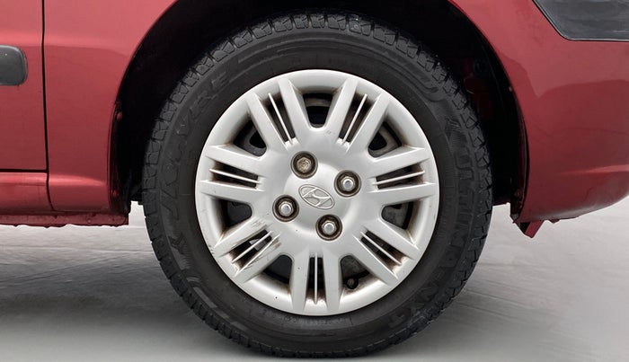2009 Hyundai Santro Xing GLS, Petrol, Manual, 42,379 km, Right Front Wheel