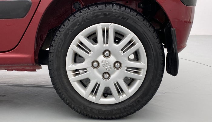 2009 Hyundai Santro Xing GLS, Petrol, Manual, 42,379 km, Left Rear Wheel