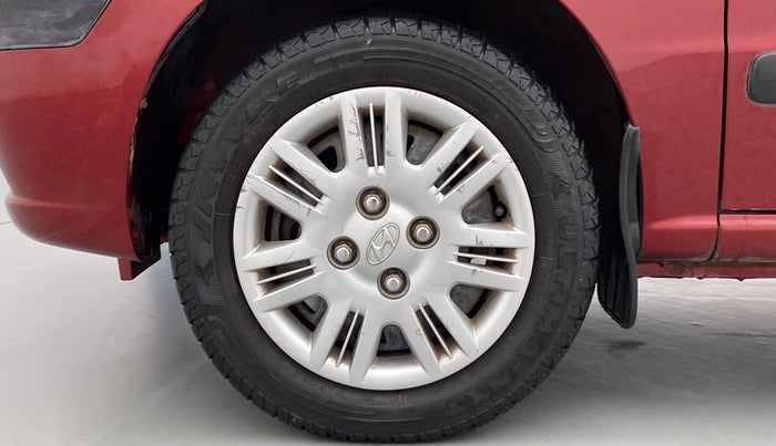 2009 Hyundai Santro Xing GLS, Petrol, Manual, 42,379 km, Left Front Wheel