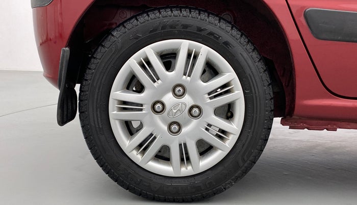 2009 Hyundai Santro Xing GLS, Petrol, Manual, 42,379 km, Right Rear Wheel