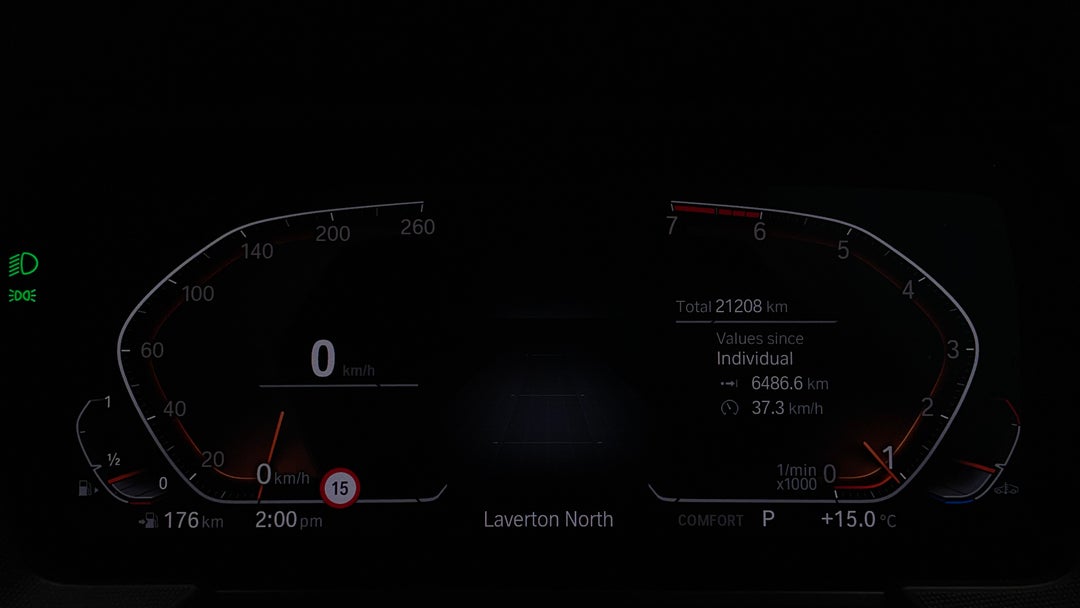 2022 BMW 2 18i M Sport Gran Coupe, Automatic, 21208 km, Odometer View