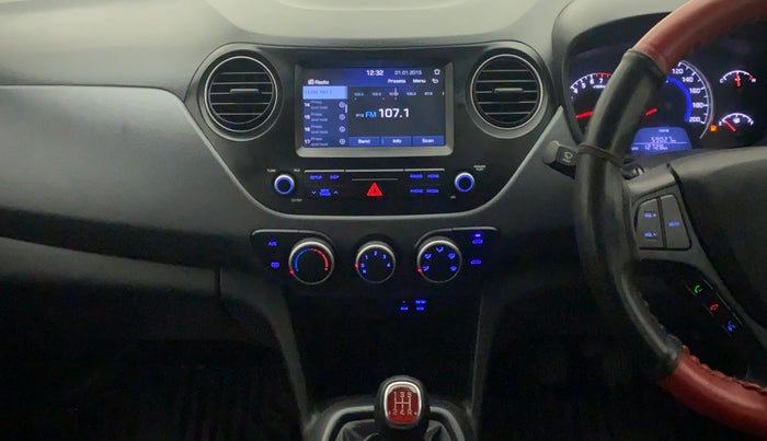 2019 Hyundai Grand i10 SPORTZ 1.2 KAPPA VTVT DUAL TONE, Petrol, Manual, 12,728 km, Air Conditioner