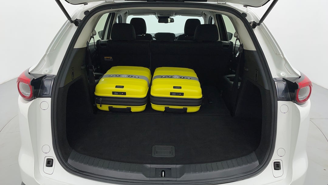 Boot Inside View with Luggage