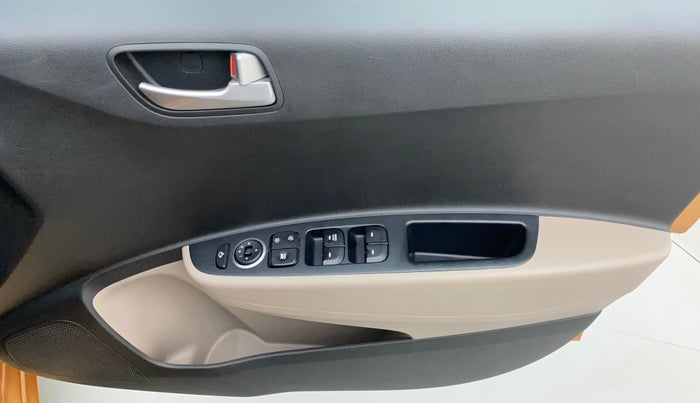 2016 Hyundai Grand i10 ASTA AT 1.2 KAPPA VTVT, Petrol, Automatic, 34,612 km, Driver Side Door Panels Control