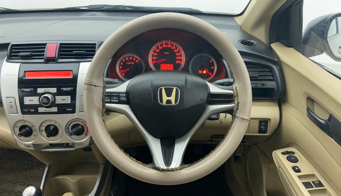 2010 Honda City S MT PETROL, Petrol, Manual, 86,382 km, Steering Wheel Close Up