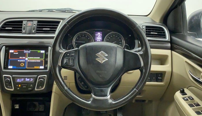 2016 Maruti Ciaz ZXI+, Petrol, Manual, 75,603 km, Steering Wheel Close Up