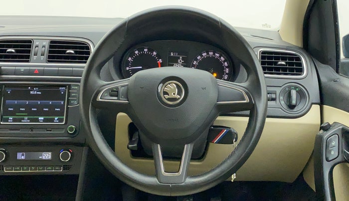 2021 Skoda Rapid AMBITION TSI, Petrol, Manual, 23,405 km, Steering Wheel Close Up