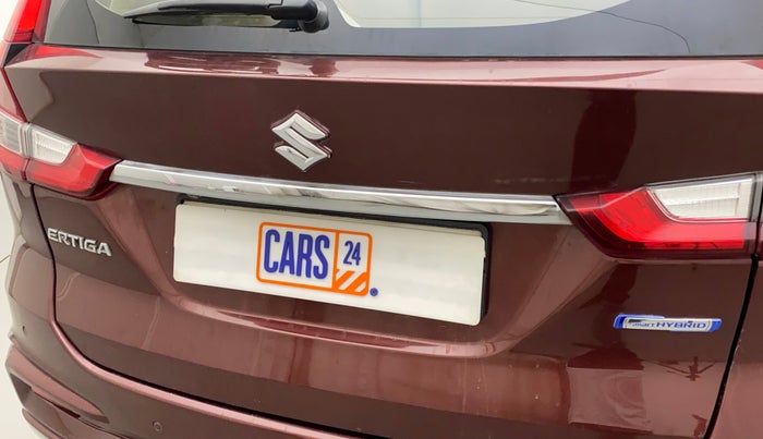 2019 Maruti Ertiga ZXI+ SHVS, Petrol, Manual, 89,653 km, Dicky (Boot door) - Slightly dented