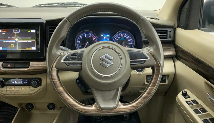2019 Maruti Ertiga ZXI+ SHVS, Petrol, Manual, 89,653 km, Steering Wheel Close Up