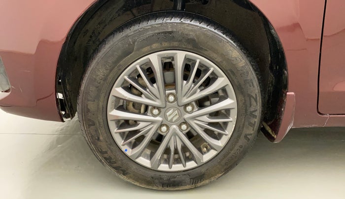 2019 Maruti Ertiga ZXI+ SHVS, Petrol, Manual, 89,653 km, Left Front Wheel