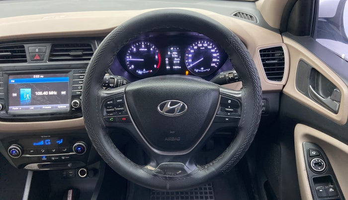 2015 Hyundai Elite i20 ASTA 1.4 CRDI, Diesel, Manual, 1,14,676 km, Steering Wheel Close Up