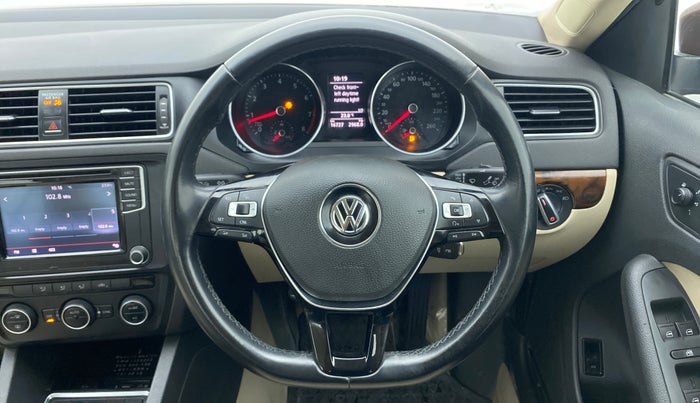 2016 Volkswagen Jetta COMFORTLINE 1.4 TSI MT, Petrol, Manual, 17,105 km, Steering Wheel Close Up